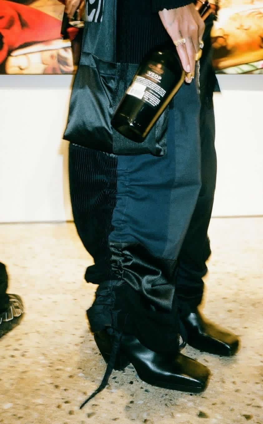 GATHERED TROUSERS