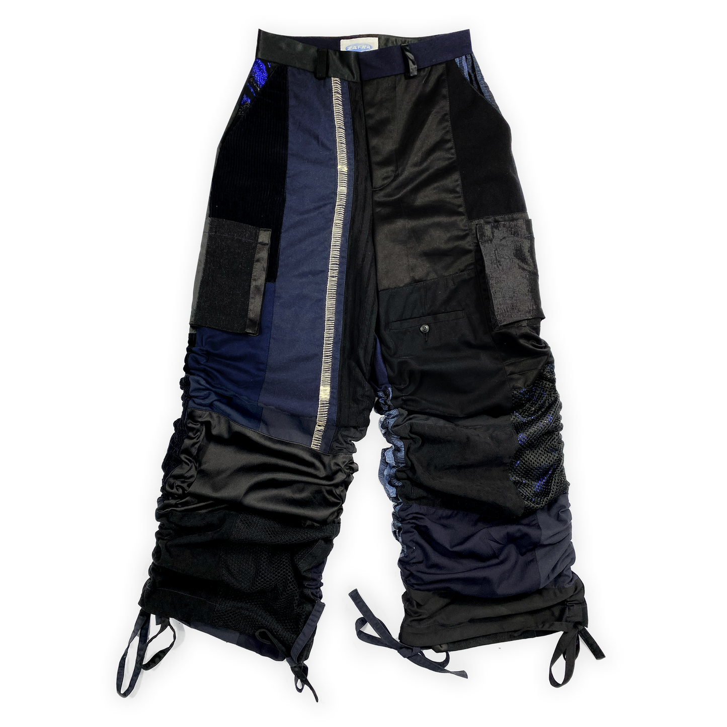 GATHERED TROUSERS
