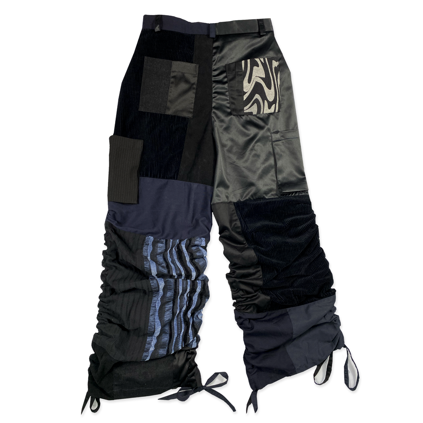 GATHERED TROUSERS