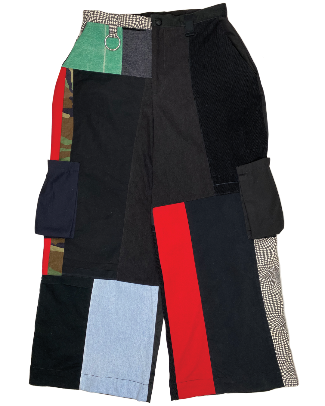 GATHERED TROUSERS