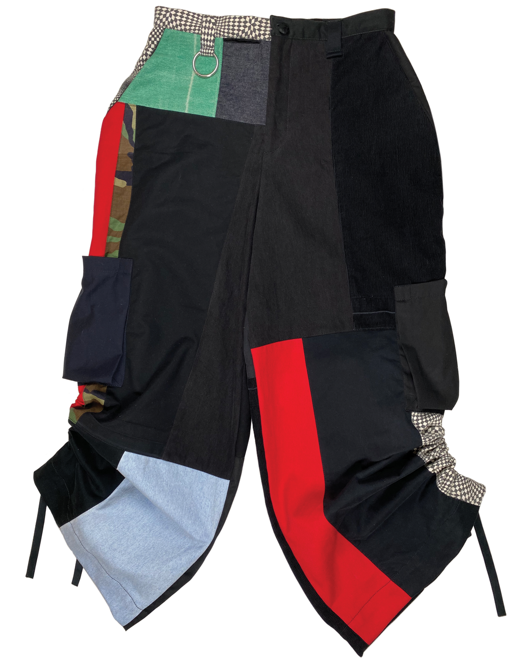 GATHERED TROUSERS