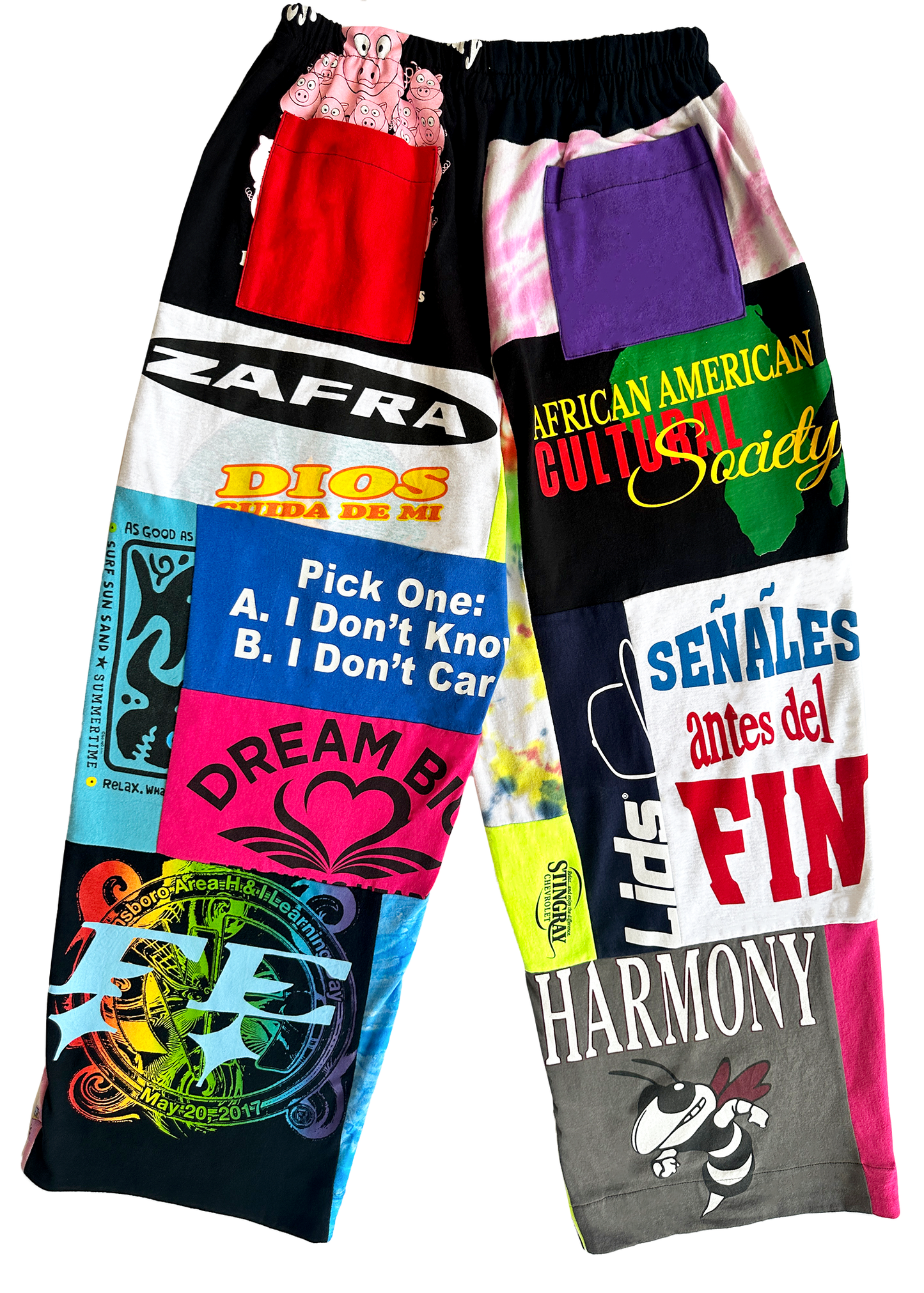 ZAFRA REMIX GRAPHIC PANT